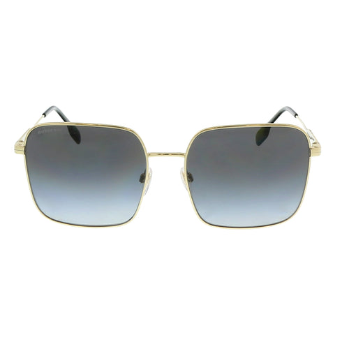 Burberry 0BE3119 11098G Jude Square Full Rim Light Gold Sunglasses for Womens